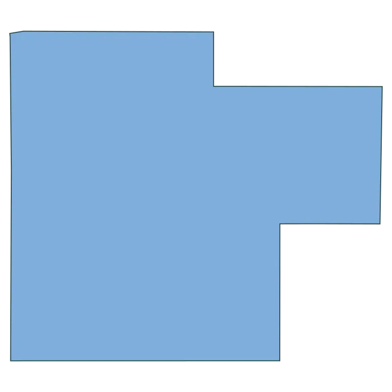 Creek County Map
