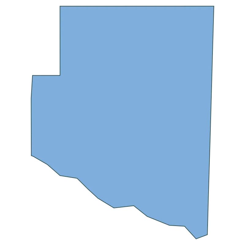 McCurtain County Map