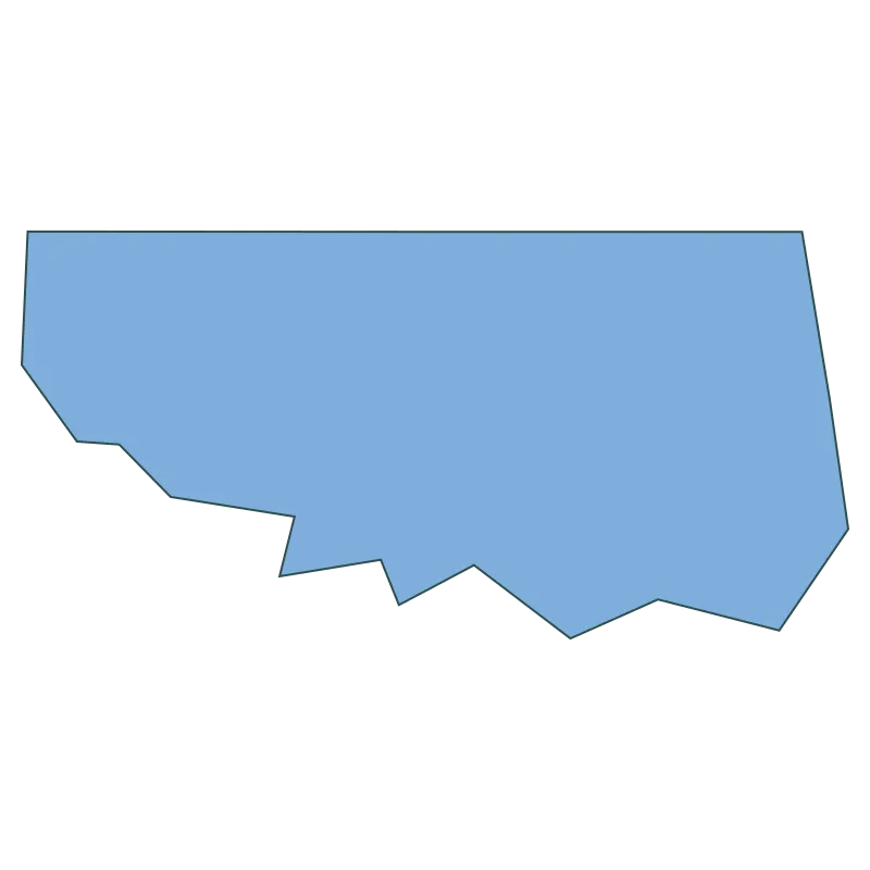 Sequoyah County Map